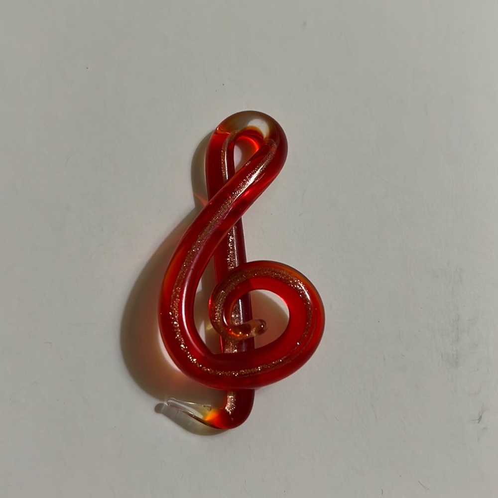 Hand Crafted Treble Clef Charm